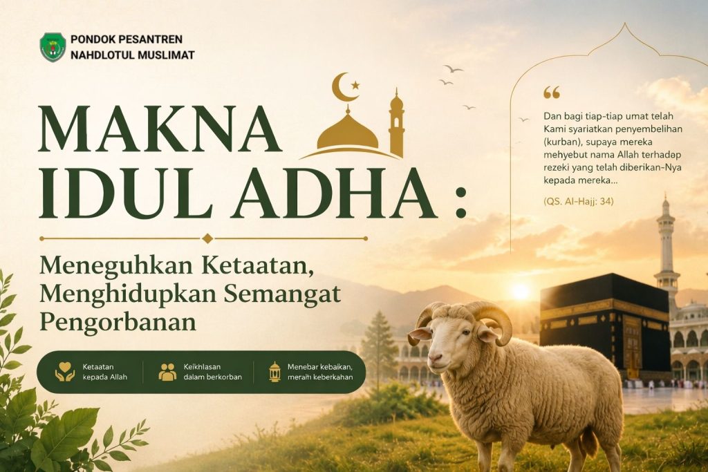 Makna Idul Adha : Meneguhkan Ketaatan, Menghidupkan Semangat Pengorbanan