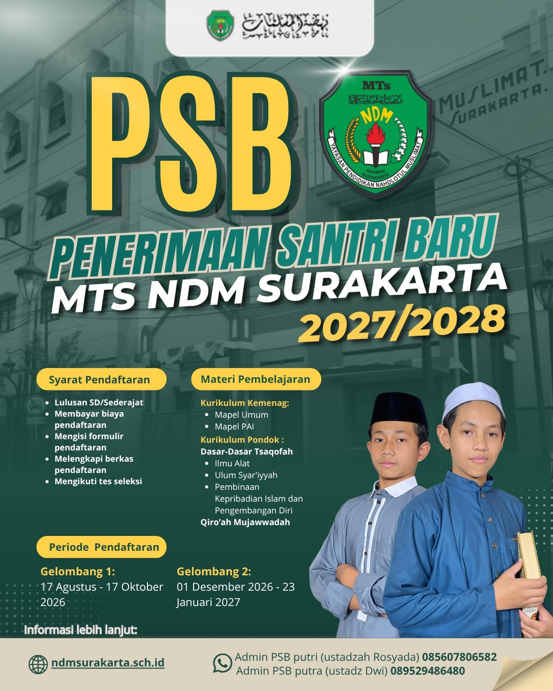 Brosur MTs NDM 1